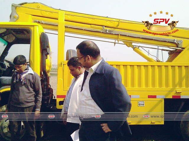 Our Aerail Platform Truck in Bangladesh-07